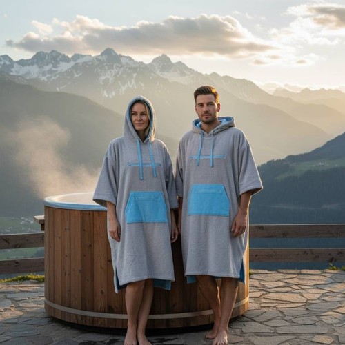 Badeponcho unisex - unisex,