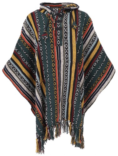 Unisex poncho hippie - unisex,