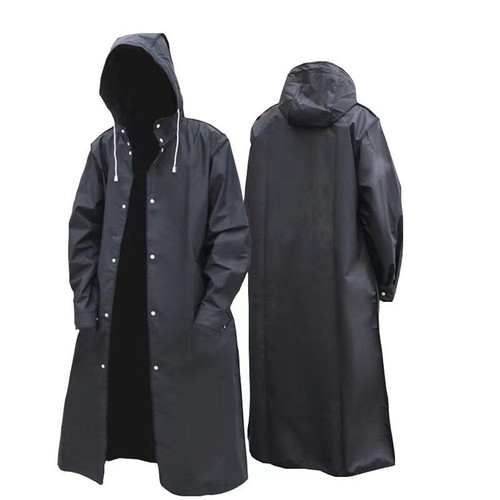 Neuer regenponcho mit - regenponcho, kapuze