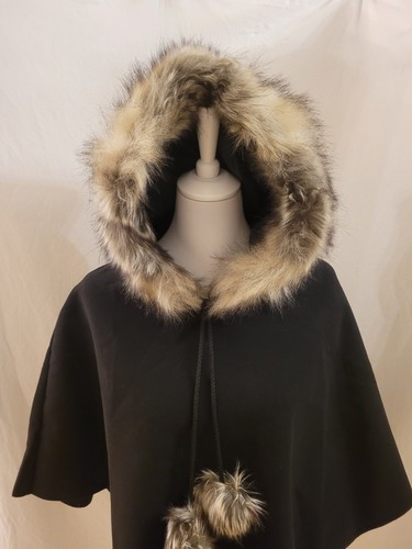 Damen poncho jacke - gr,