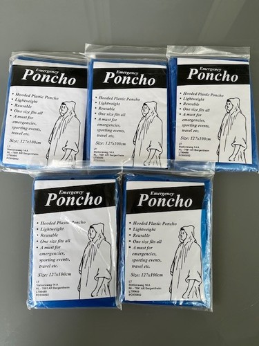 Regenponcho poncho kapuze - 5,