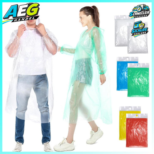 Einweg regenponcho - einweg,