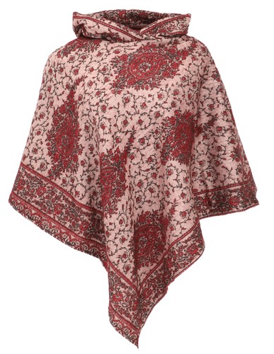 Weicher poncho mit kapuze goa - weicher,