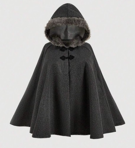 Poncho mit kapuze 44 - poncho, gr.42/44