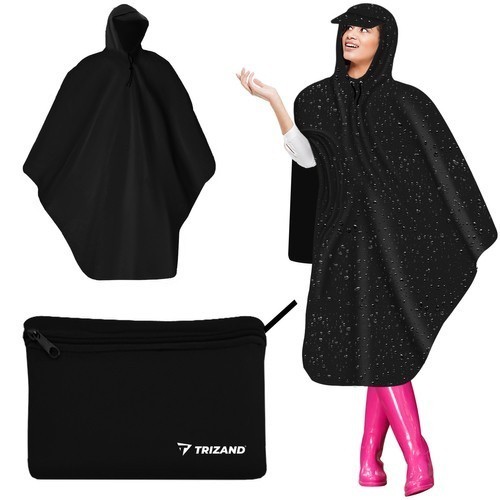 Regenponcho mit kapuze visier - regenponcho,