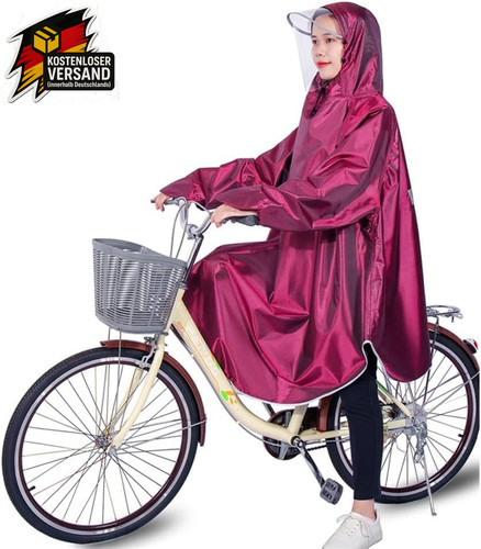 Fahrradponcho wasserdichter