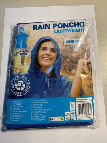 Regenponcho one size - one,