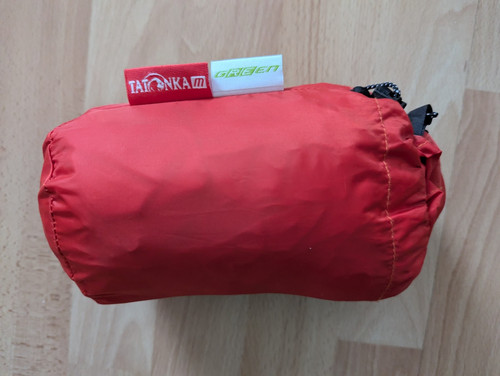 Tatonka bike poncho - poncho, red