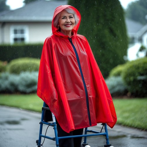 Regenponcho für rollator - regenponcho,