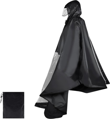 Wasserdichter regenponcho mit - wasserdichter,