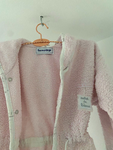 Sucre orge bade poncho mit - sucre, d'orge