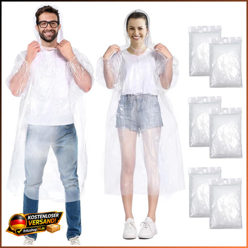 Einweg regenponcho 10 - einweg,