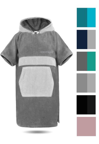 Surfer poncho aus baumwolle - poncho,