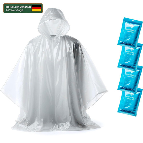 Regenponcho einweg wasserdicht - einweg,