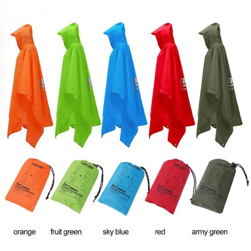 Regenponcho poncho mit - mit, kapuze