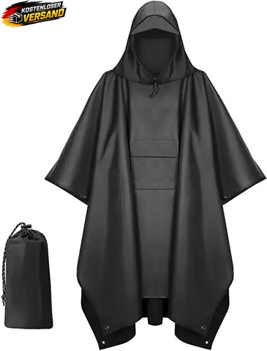 Herren regenponcho 1 - herren,