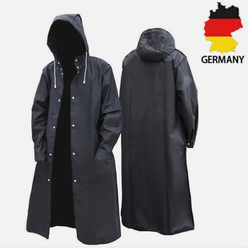 Neuer regenponcho mit - mit, kapuze