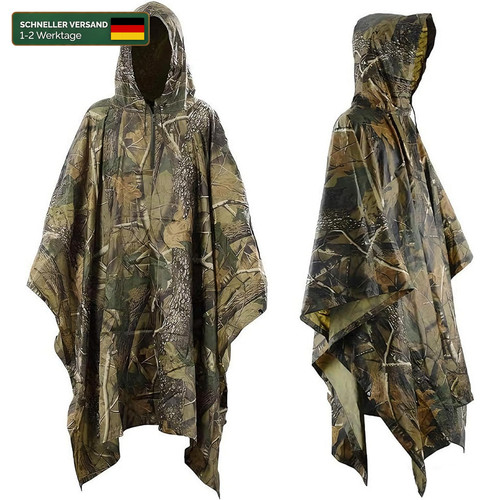 Regenponcho 1 wasserdicht - 3,
